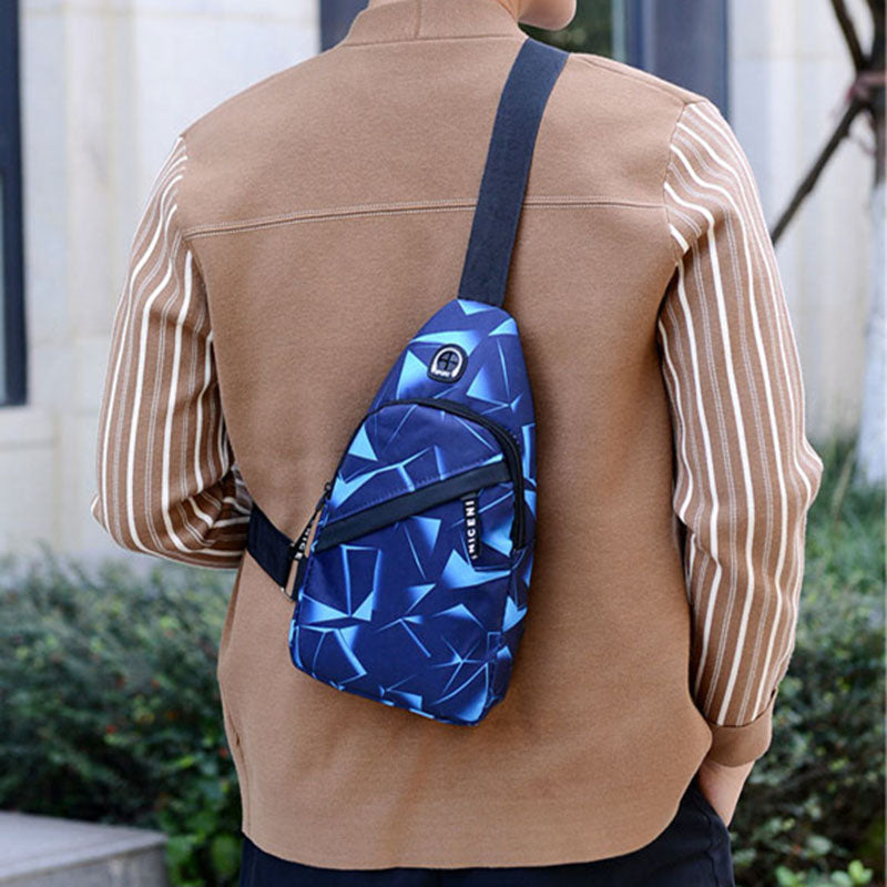 Bolso bandolera estampado