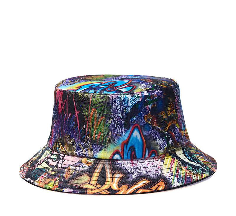 Graffiti Print Hat festival item