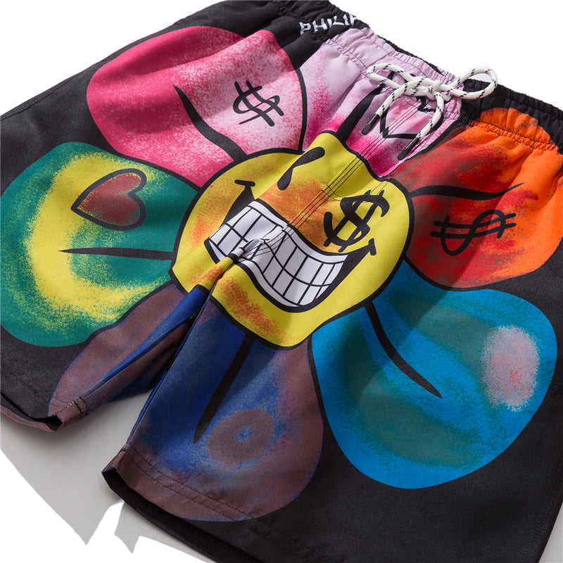 Shorts à visage maléfique