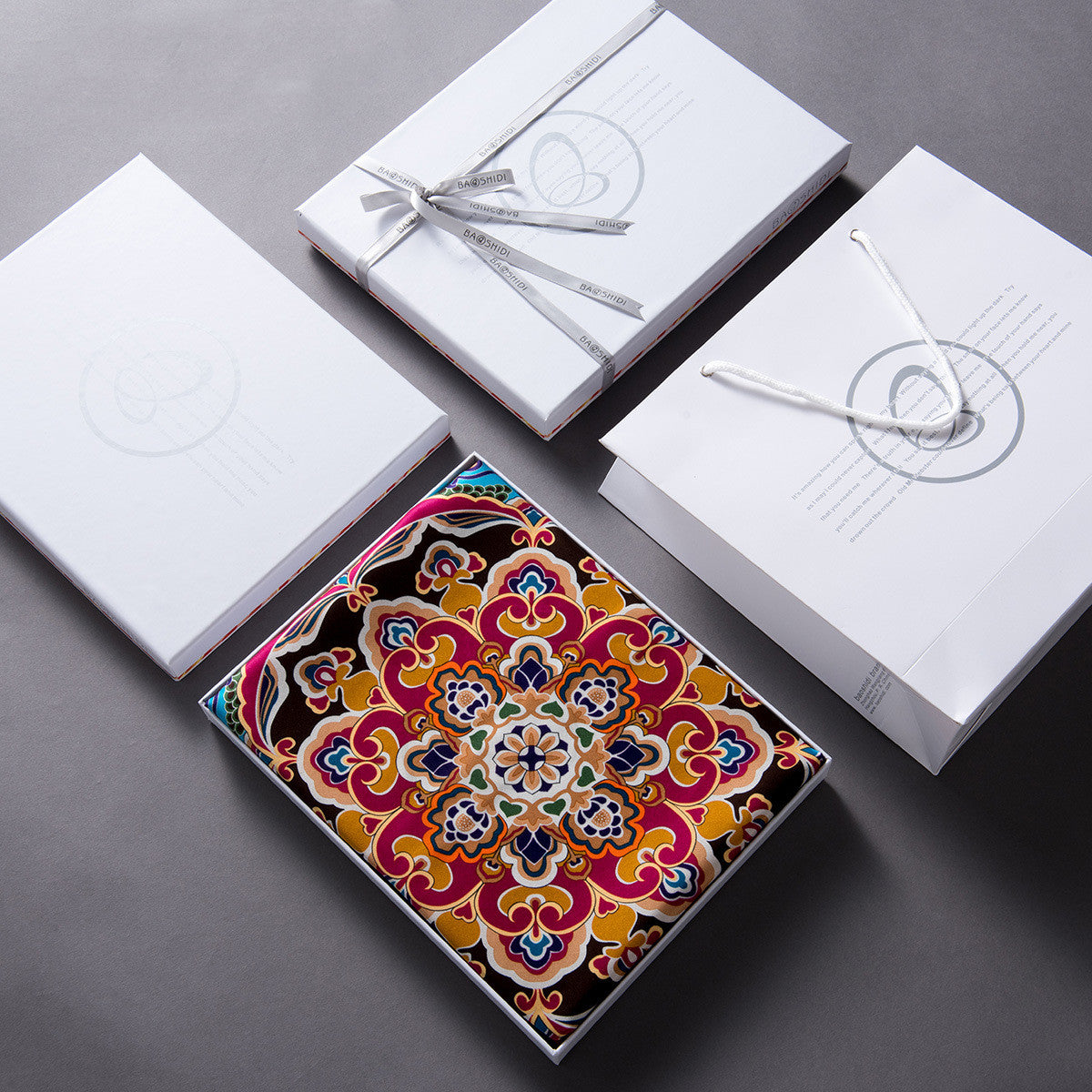 Pañuelo grande de seda