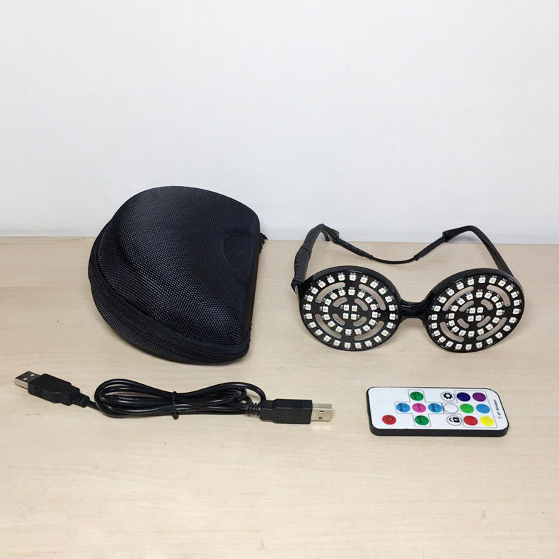 Lunettes lumineuses LED pour musique électronique