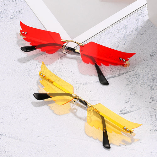Angel Wings Sunglasses festival item