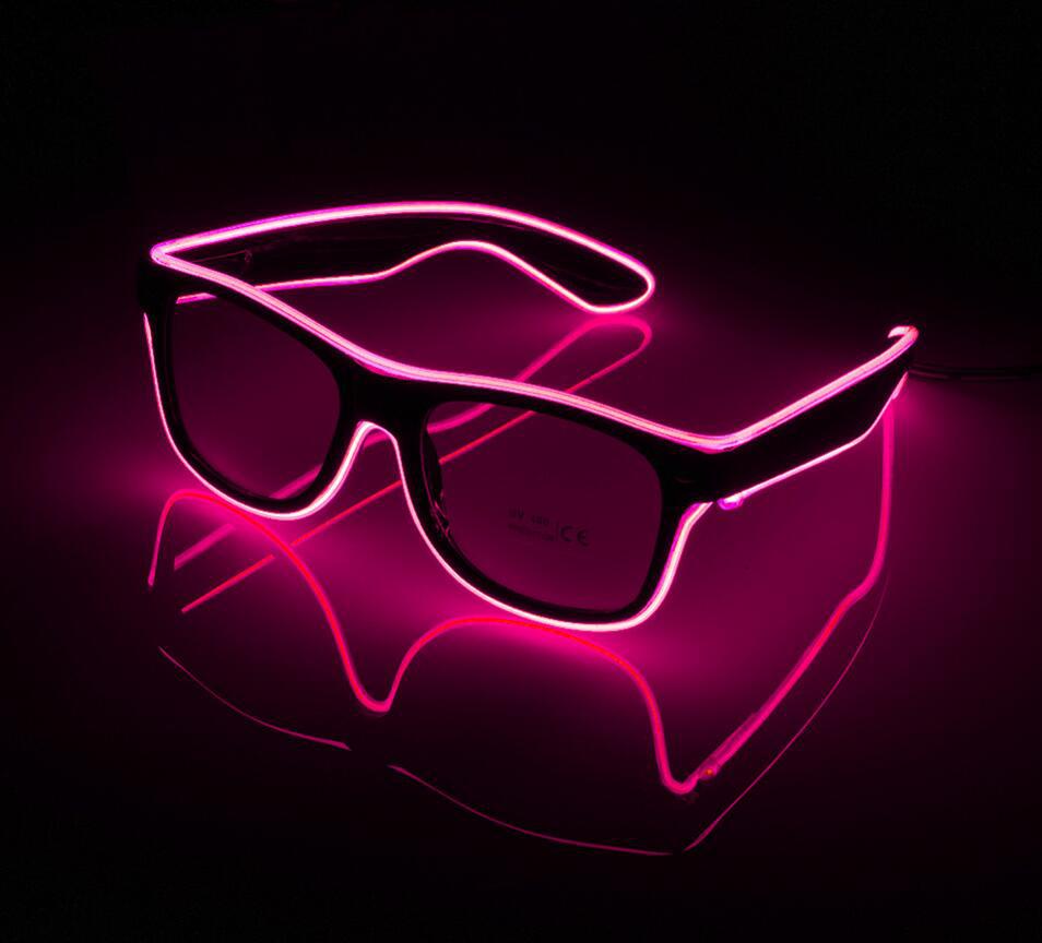 Gafas LED ciegas