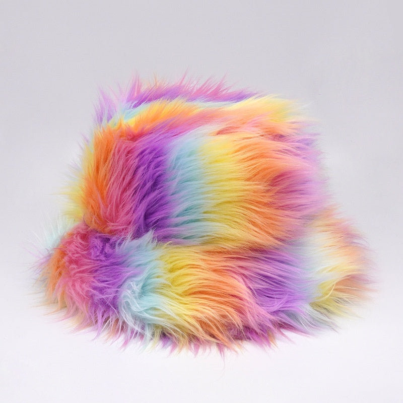 Sombrero de pescador de peluche