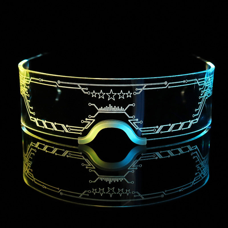 LED Luminous Glasses festival item