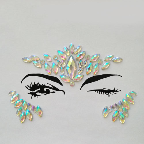 Adhesive Gems Stickers festival item