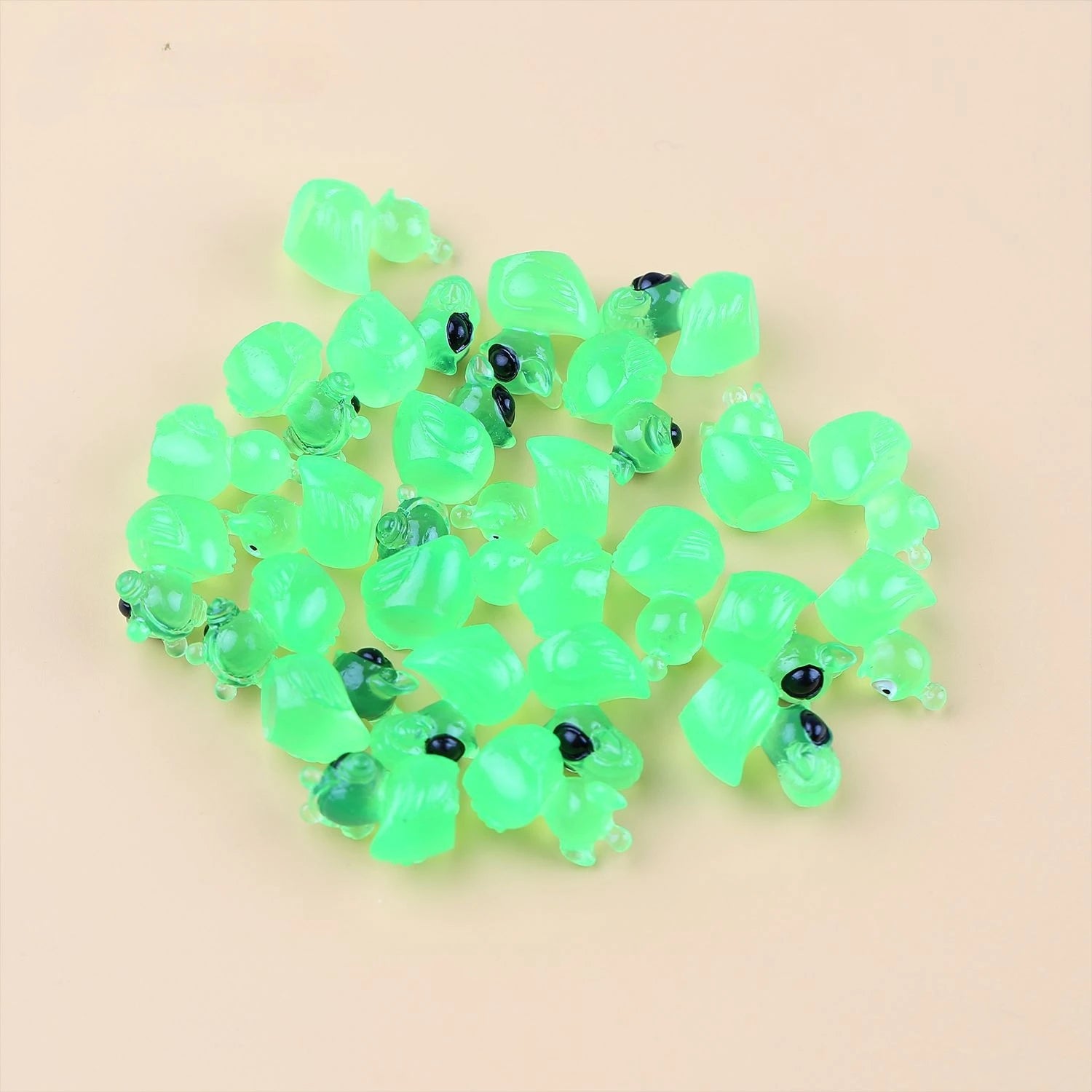 Mini pato alienígena verde - 30/50 piezas