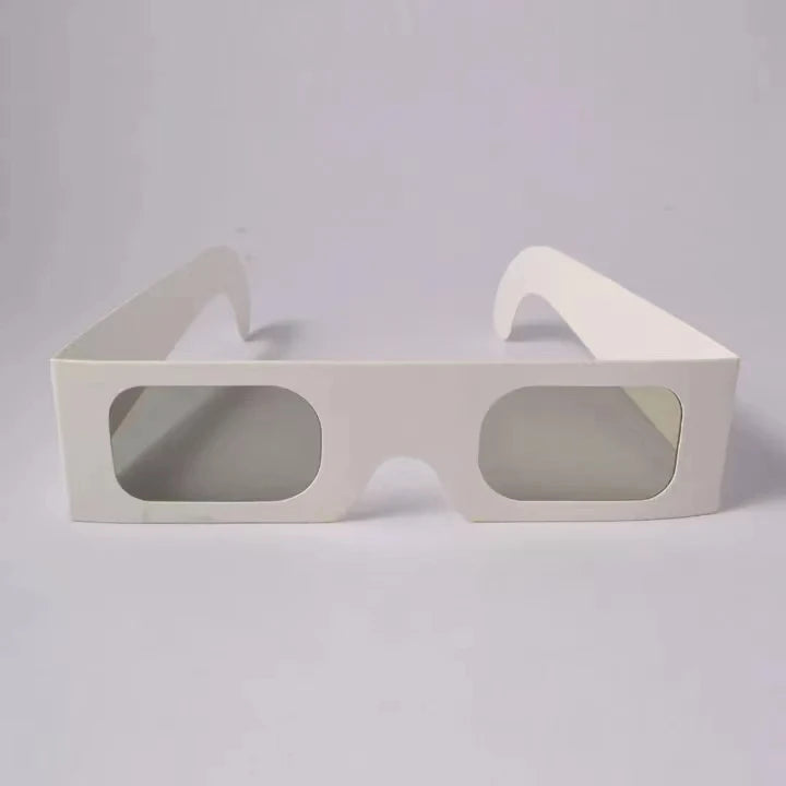 Gafas de difracción láser de papel Chromadepth (prisma) - 20 piezas