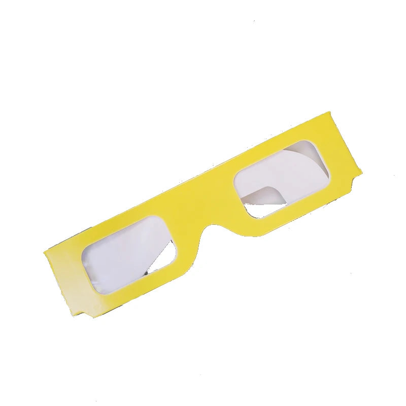 Gafas de difracción con marco de papel - 50 piezas
