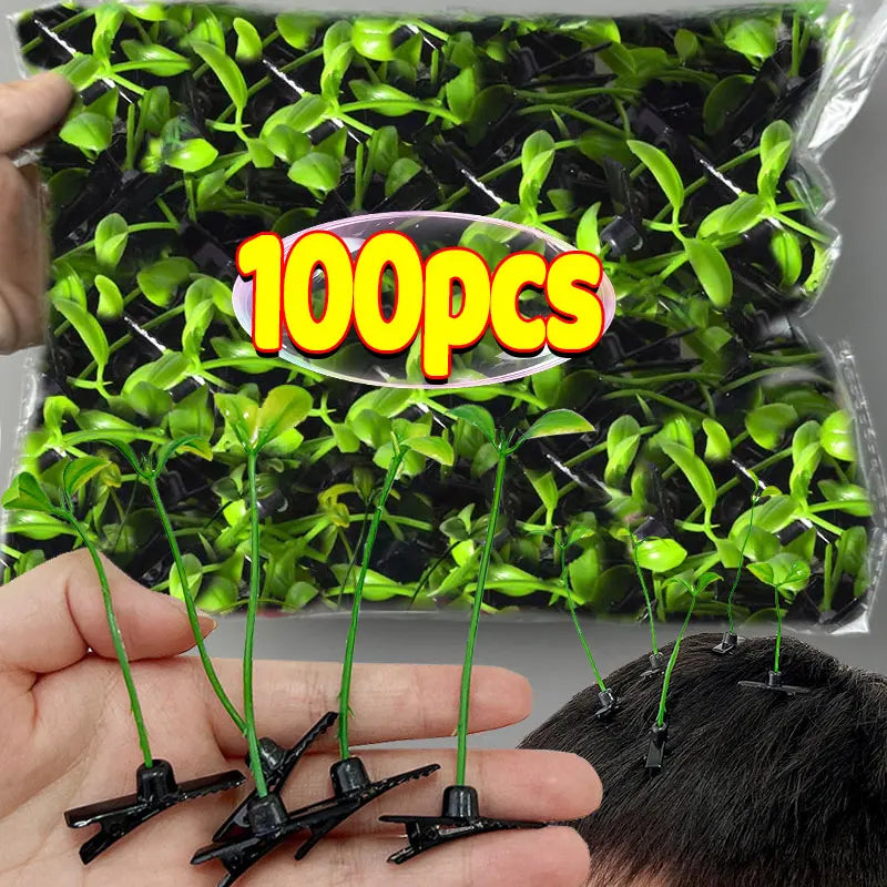 Bean Hair Sprout Hairpins festival item