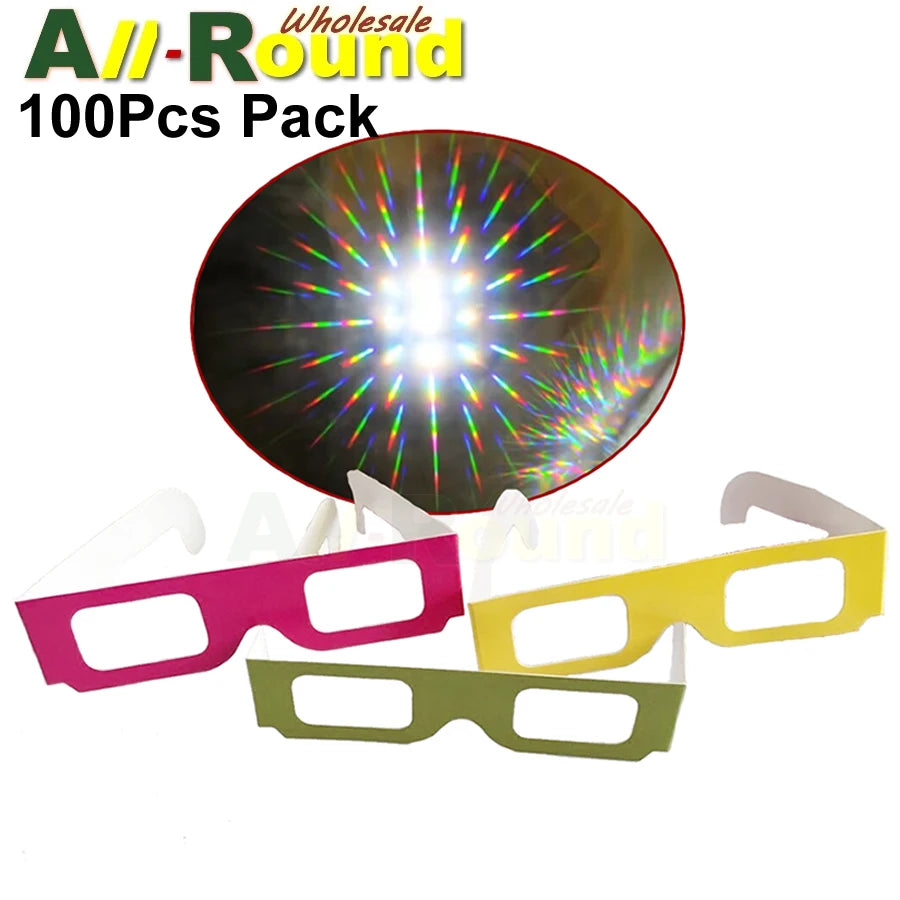 Pack Paper Diffraction Laser Glasses festival item