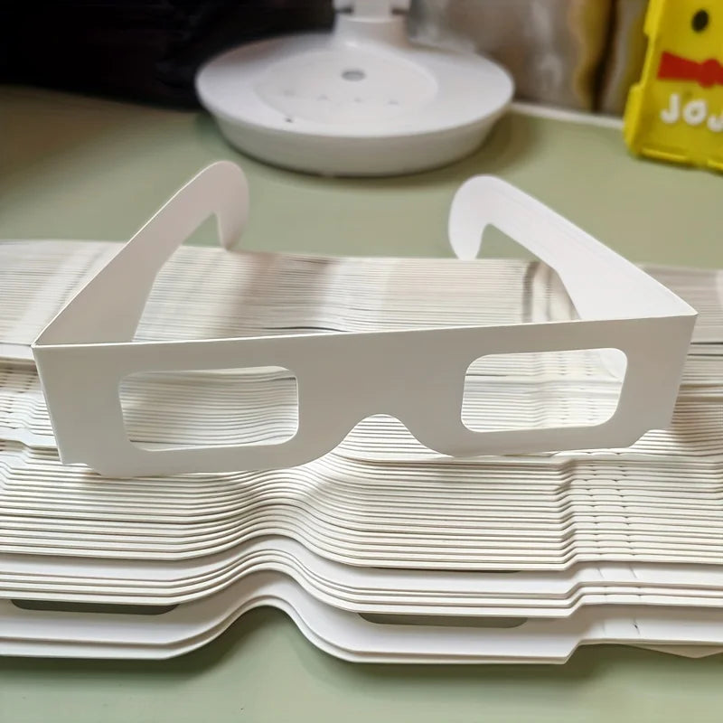 Gafas de difracción con marco de papel - 50 piezas