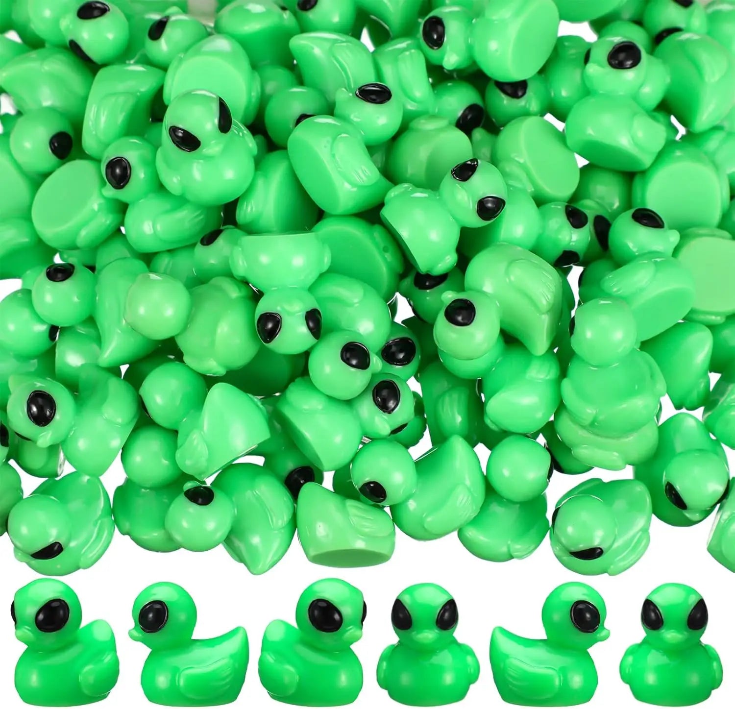 Green Mini Alien Duck festival item