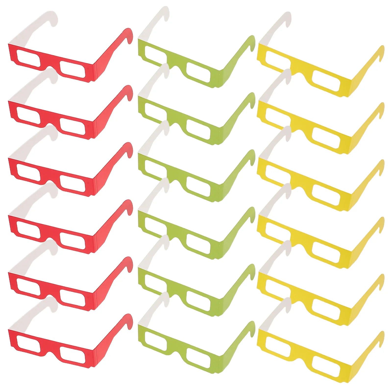 Gafas de difracción de luz (prisma) - 36 piezas