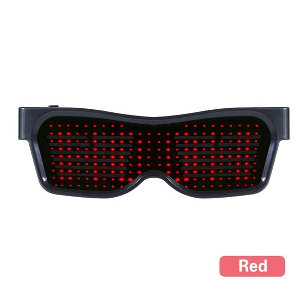 Gafas de sol luminosas LED con conexión Bluetooth 