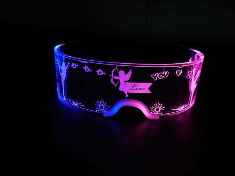 Gafas LED brillantes de Amazon