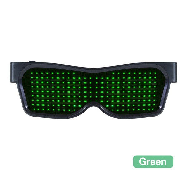 Gafas de sol luminosas LED con conexión Bluetooth 