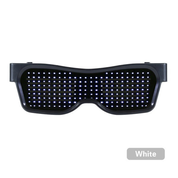 Gafas de sol luminosas LED con conexión Bluetooth 