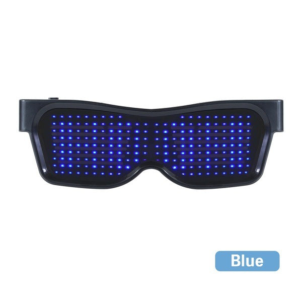 Gafas de sol luminosas LED con conexión Bluetooth 