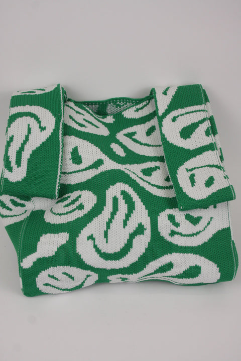 Green and White Bag