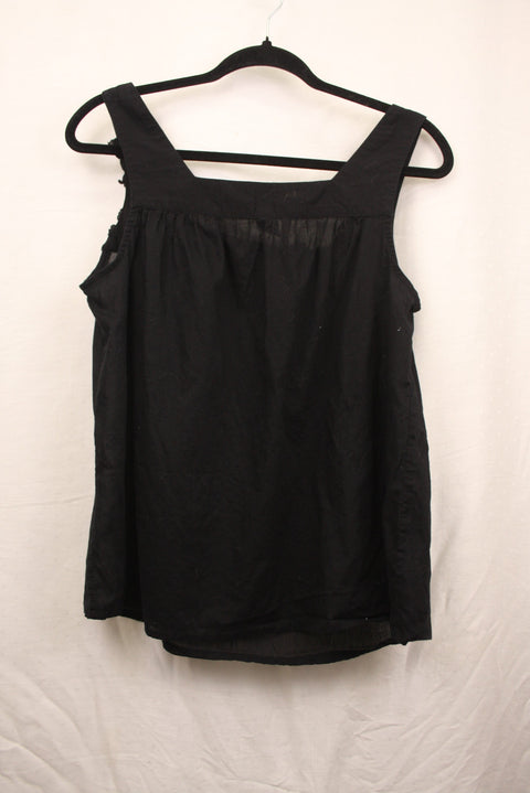 Black Cotton Top