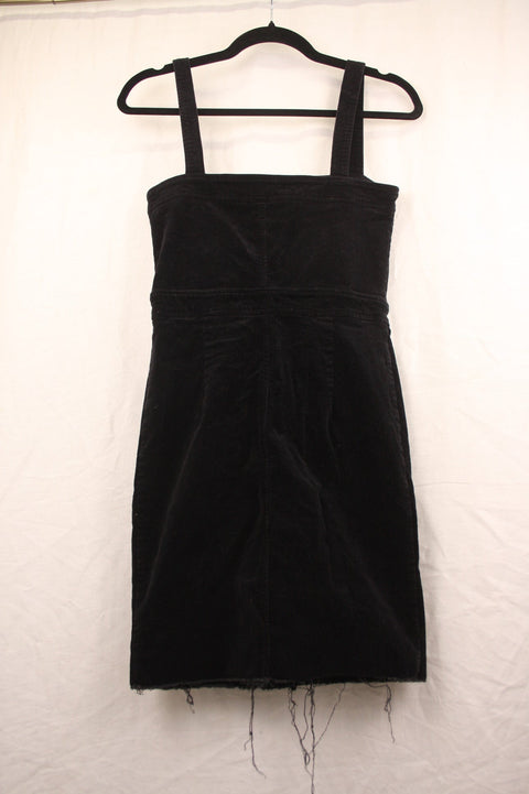 Black Denim Dress--S