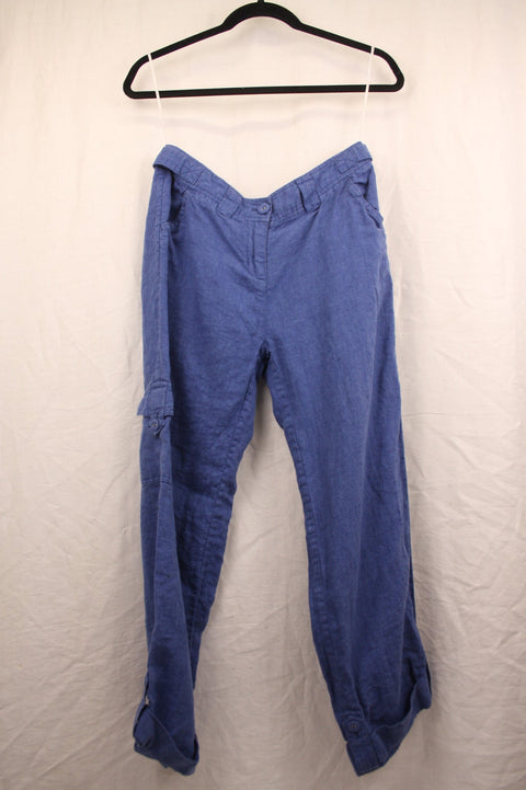 Light Blue Cotton Pants