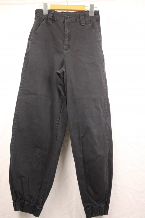 Black Denim Joggers