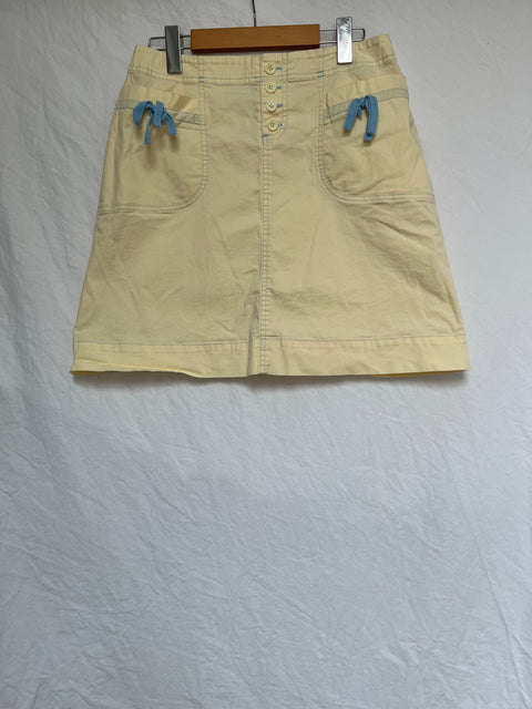 Yellow and Blue Skirt S/M