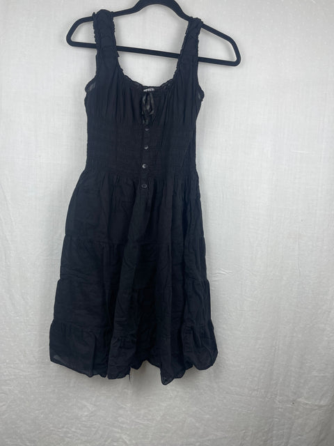 Black Cotton Dress