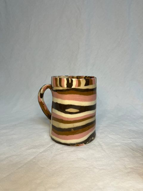 Multi-Colored Handmade Mug