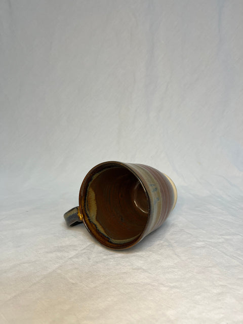 Green & Brown Pottery Mug