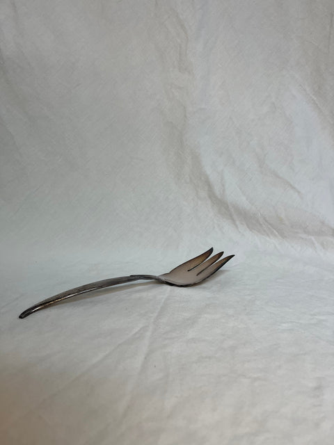 Vintage Brass Salad Fork