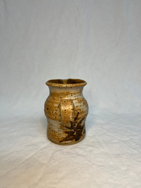 Small Pottery Creamer Jug