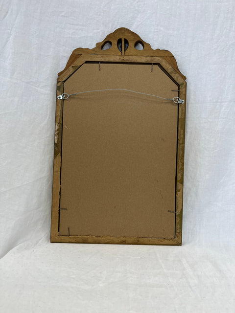 Wooden Gold Applique Mirror